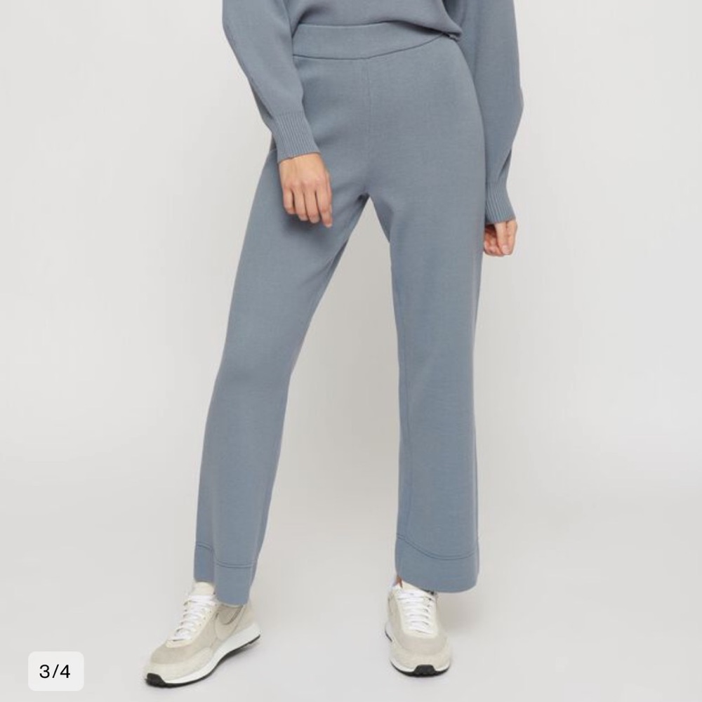 NWT Dynamite Sauve Crop Wide Leg Yarn Pant